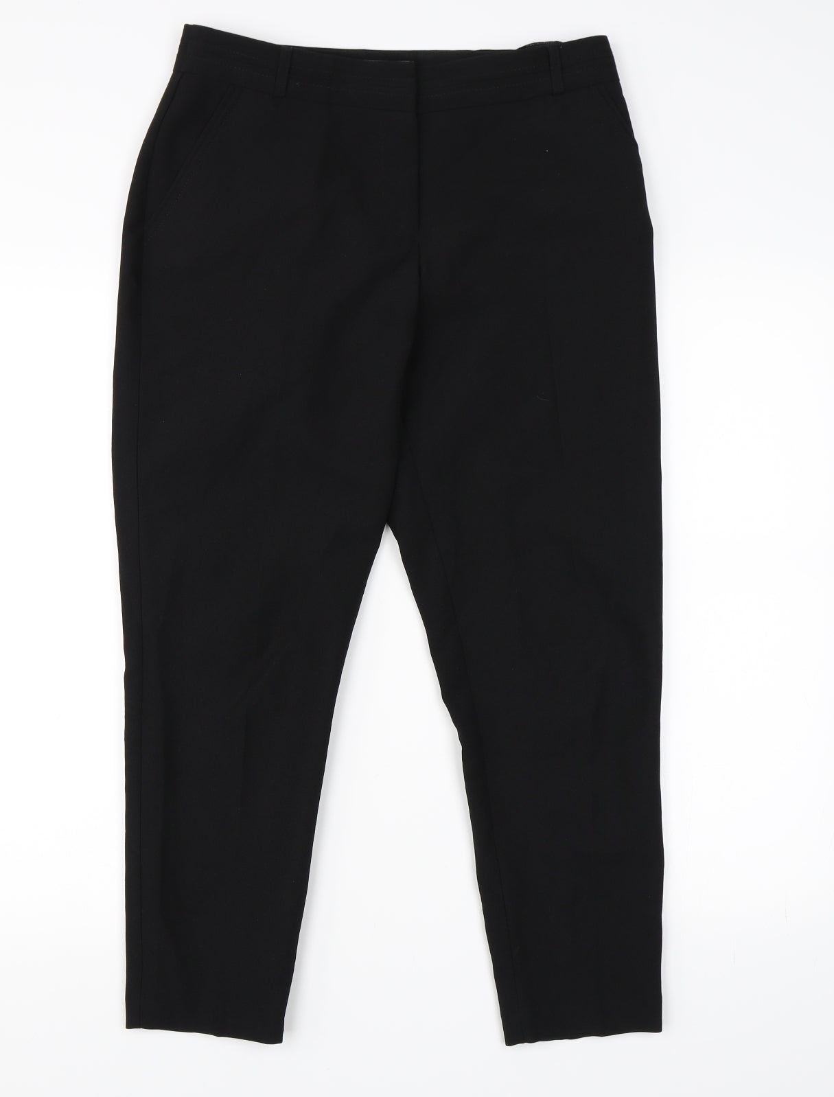 Primark Womens Black   Trousers  Size 10 L25 in