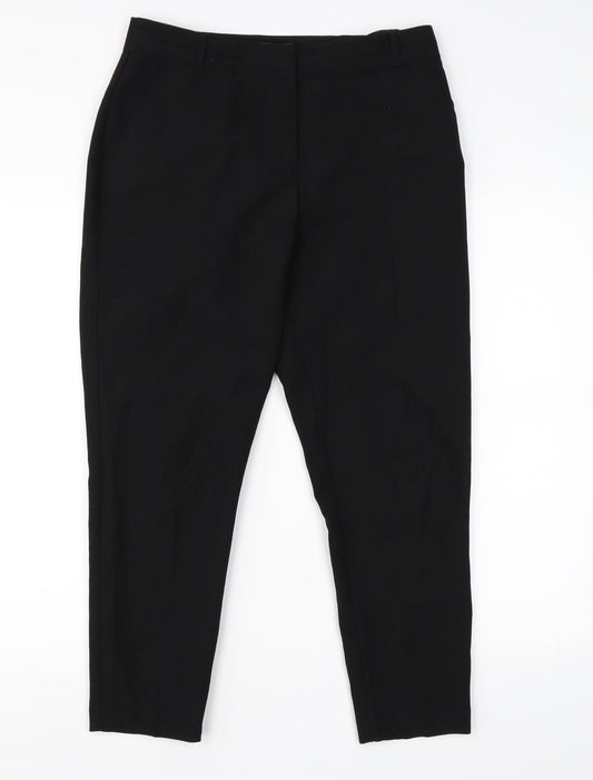 Primark Womens Black   Trousers  Size 10 L25 in