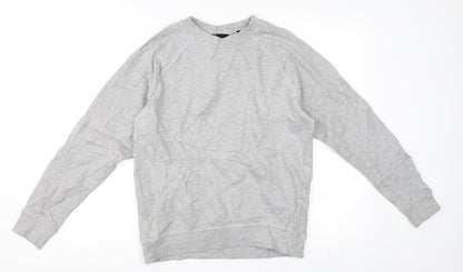 Oodji Mens Grey   Pullover Sweatshirt Size S