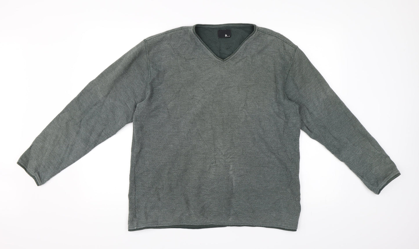 BHS Mens Green   Pullover Jumper Size S