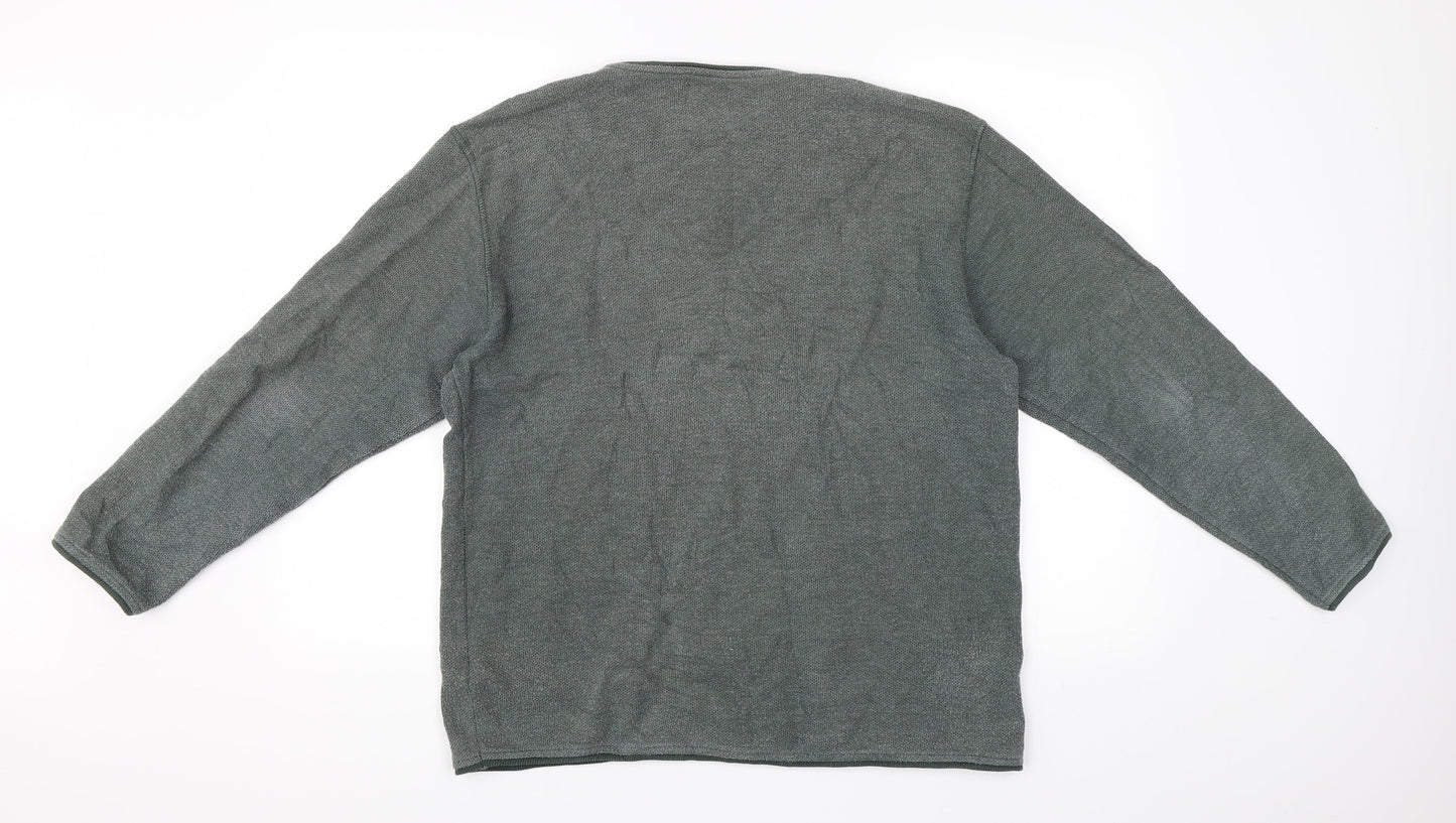 BHS Mens Green   Pullover Jumper Size S