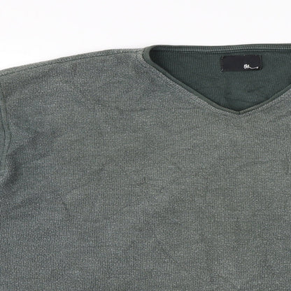 BHS Mens Green   Pullover Jumper Size S