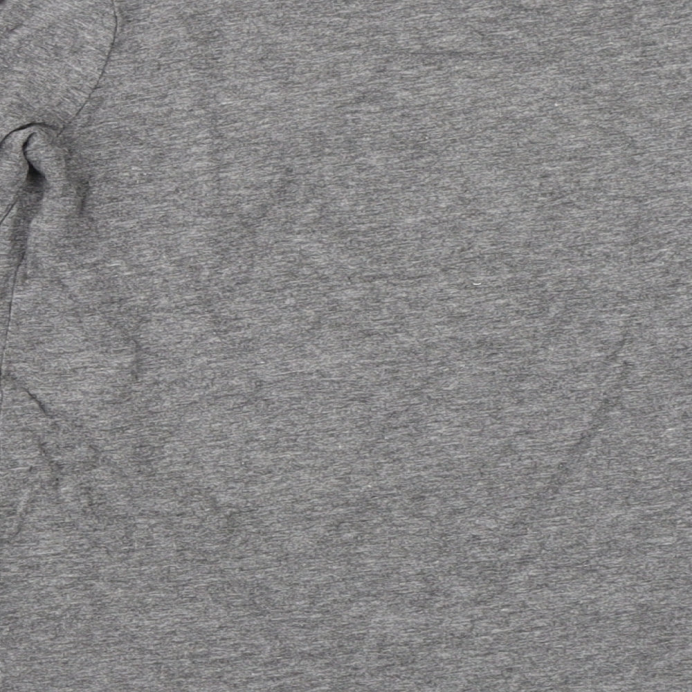Mango Girls Grey   Basic T-Shirt Size 7-8 Years