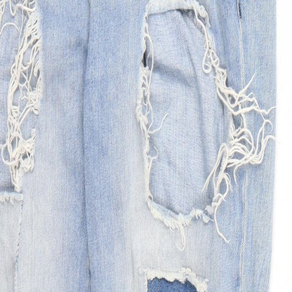 FOREVER 21 Womens Blue  Denim Mom Jeans  L28 in