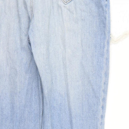 FOREVER 21 Womens Blue  Denim Mom Jeans  L28 in