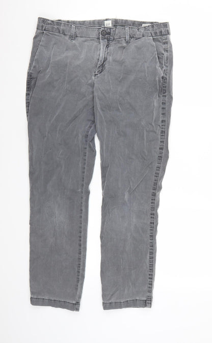 Gap Womens Grey   Chino Trousers  L26 in