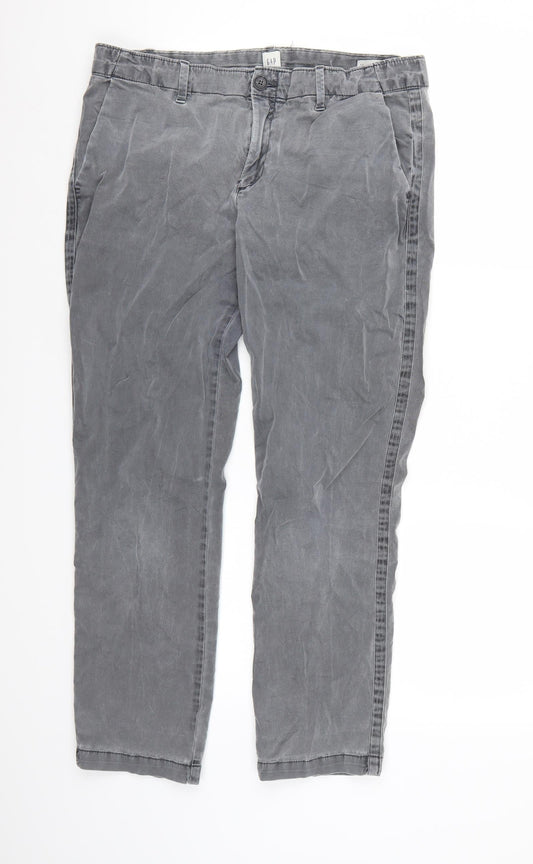Gap Womens Grey   Chino Trousers  L26 in