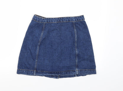Womens UK Size  Topshop A-Line Denim Skirt