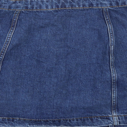 Womens UK Size  Topshop A-Line Denim Skirt