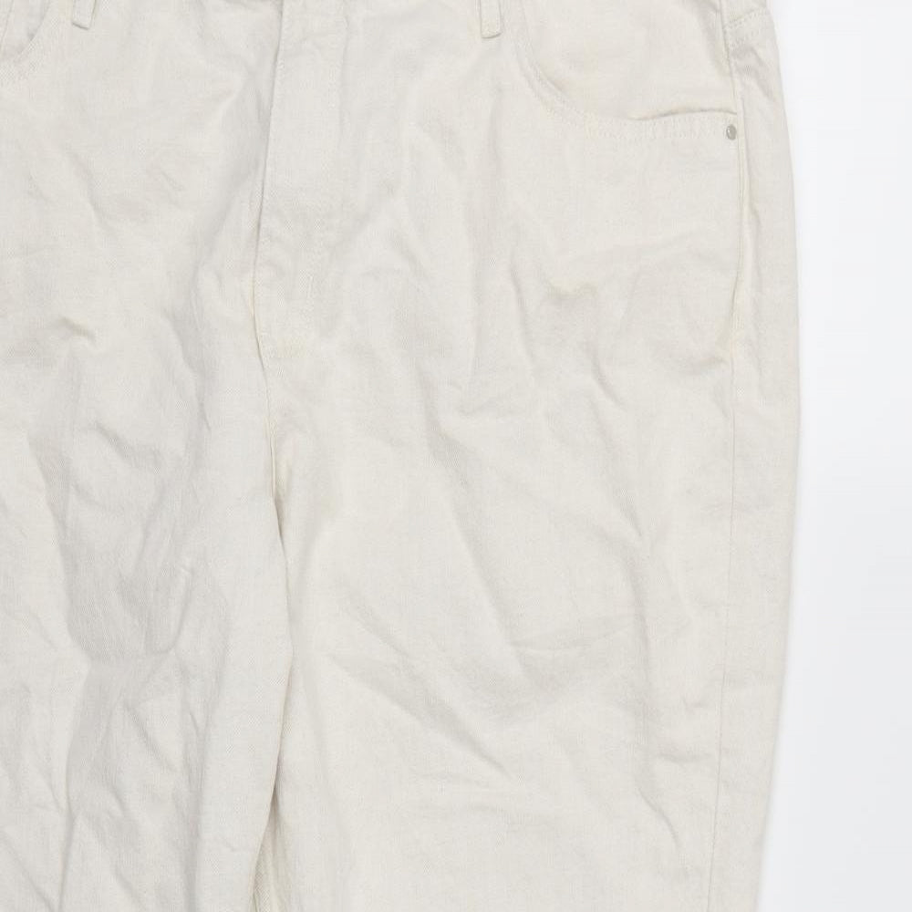 Autograph Womens White  Denim Skinny Jeans  L26 in