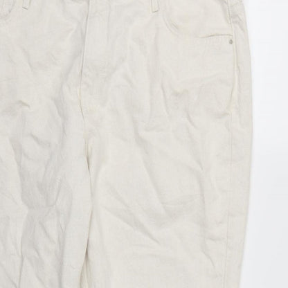 Autograph Womens White  Denim Skinny Jeans  L26 in