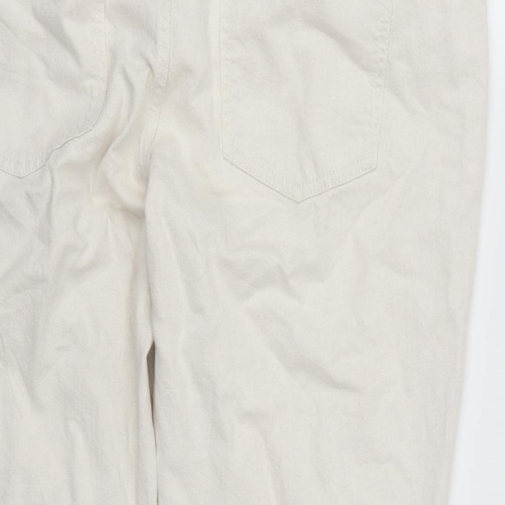 Autograph Womens White  Denim Skinny Jeans  L26 in