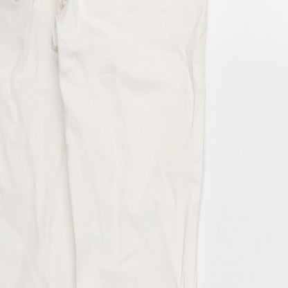 New Look Womens White  Denim Jegging Jeans Size 8 L28 in