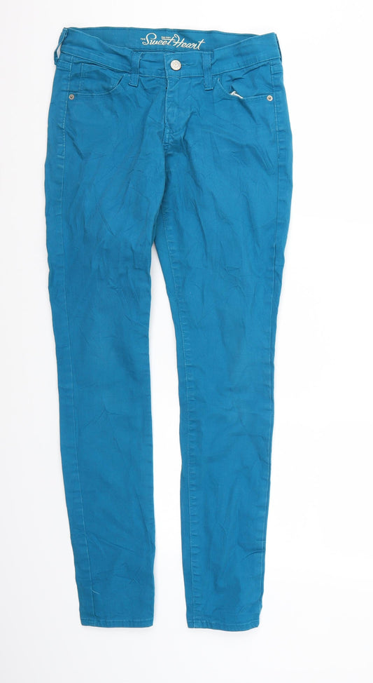 Old Navy Womens Blue  Denim Skinny Jeans Size XS L30 in