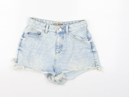 Denim co. Womens Blue  Denim Hot Pants Shorts Size 8