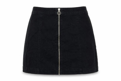 Womens UK Size 8 Divided by H&M A-Line Denim Skirt