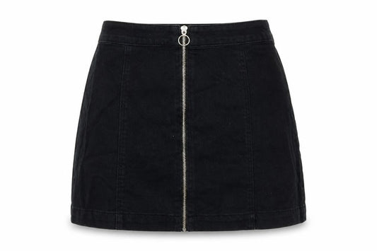 Womens UK Size 8 Divided by H&M A-Line Denim Skirt