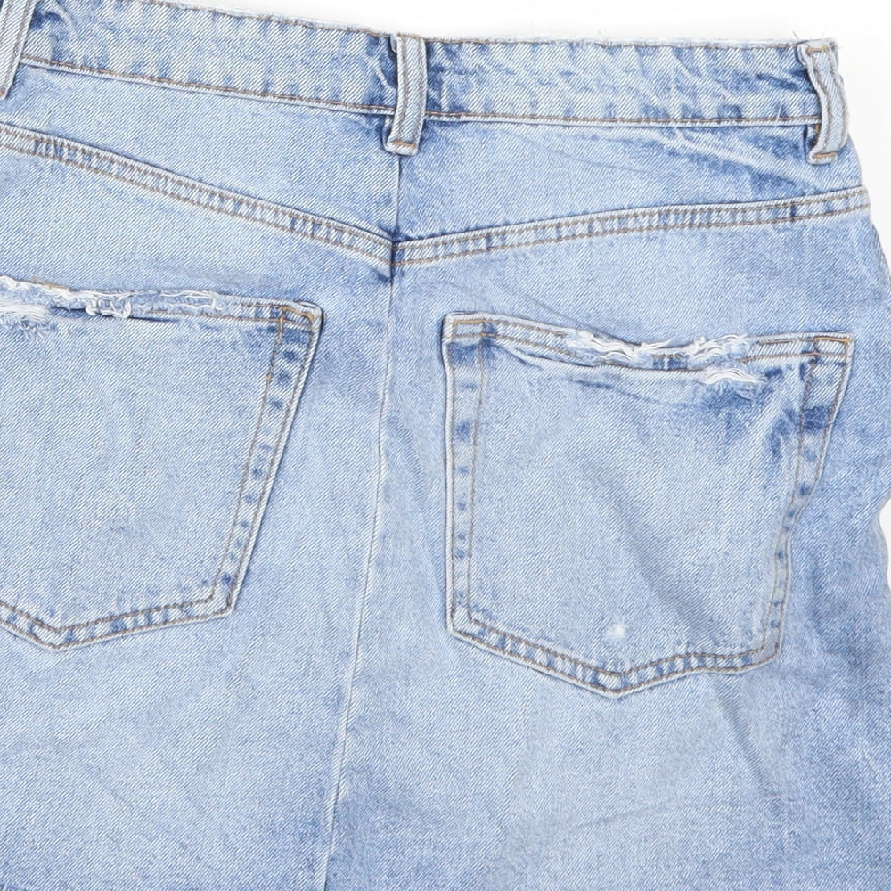 Womens UK Size  Preworn A-Line Denim Skirt