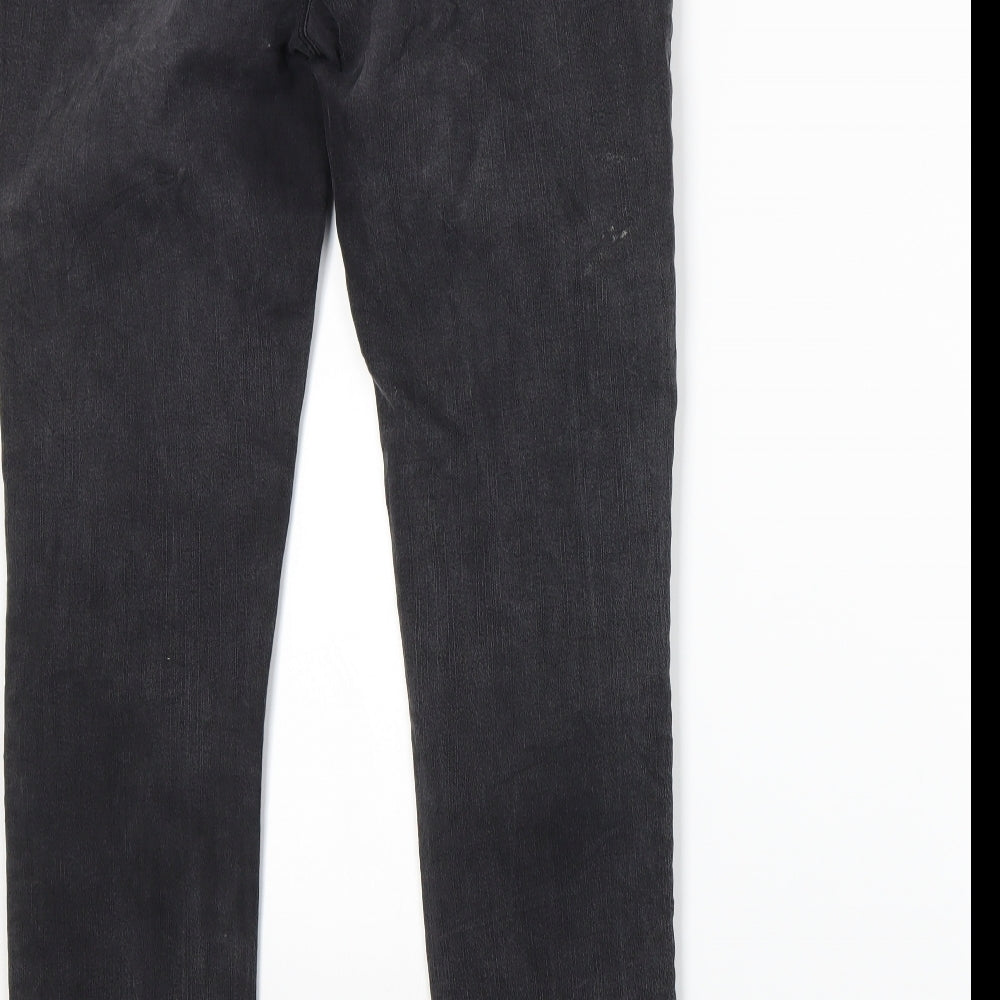 Love Denim Womens Grey   Skinny Jeans Size 16 L29 in