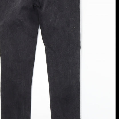Love Denim Womens Grey   Skinny Jeans Size 16 L29 in