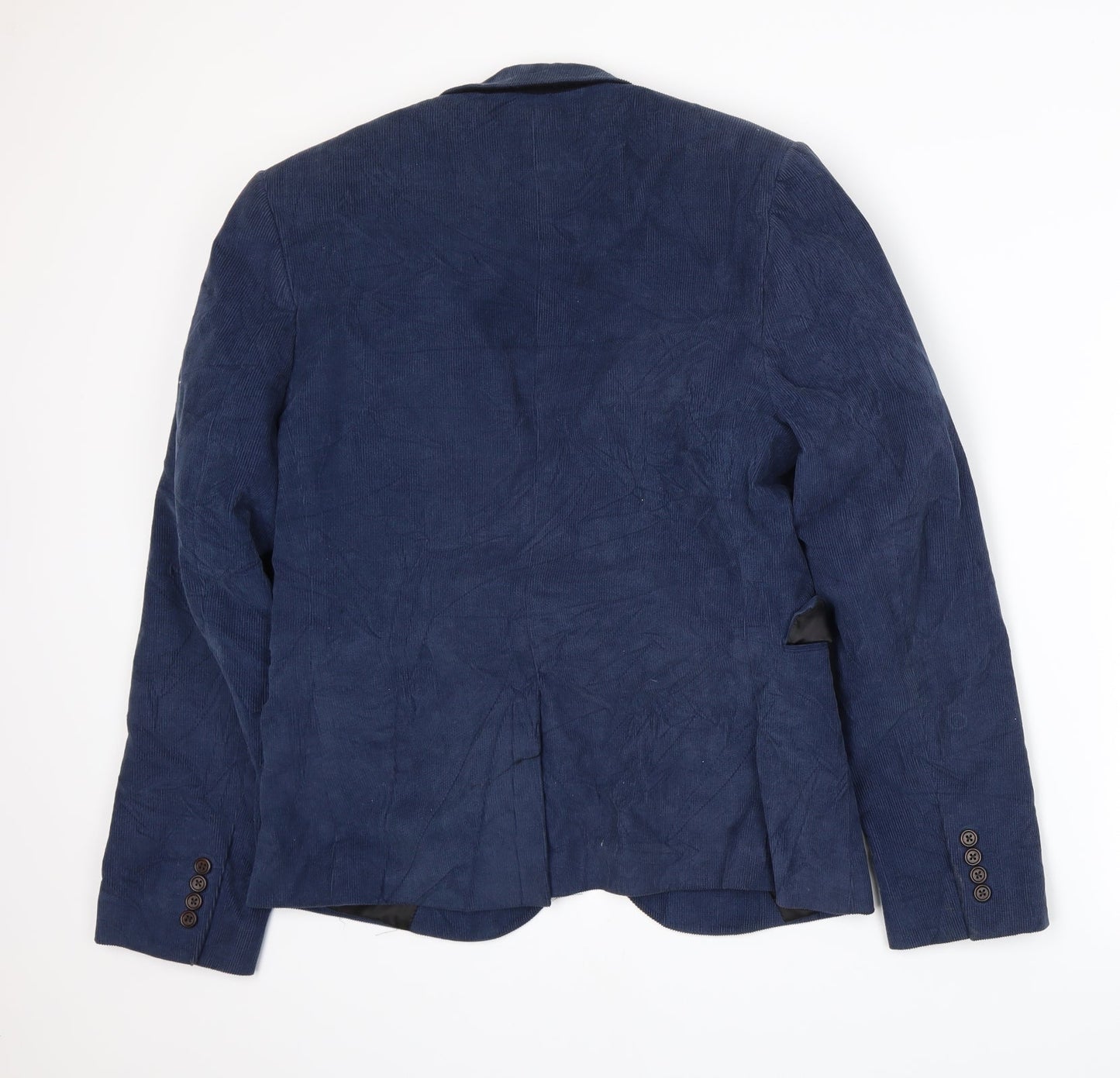 Mens UK Size M Burton Regular Blue Suit Jacket
