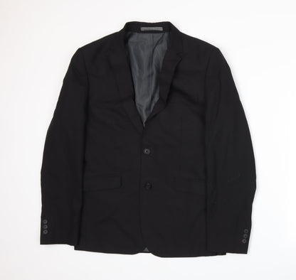 Mens UK Size M Marks and Spencer Regular Black Suit Jacket