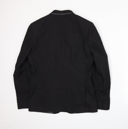 Mens UK Size M Marks and Spencer Regular Black Suit Jacket