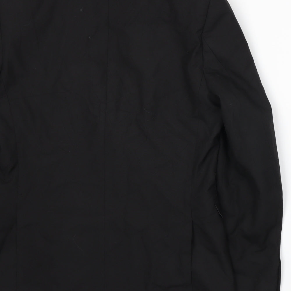 Mens UK Size M Marks and Spencer Regular Black Suit Jacket
