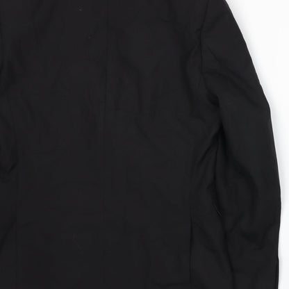 Mens UK Size M Marks and Spencer Regular Black Suit Jacket