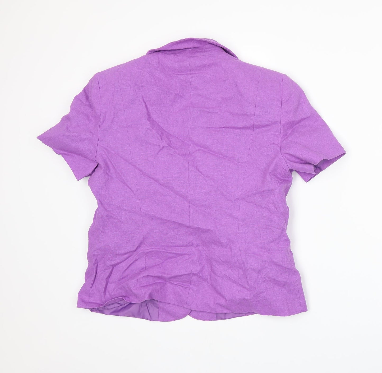 BHS Womens Purple   Jacket Suit Jacket Size 14