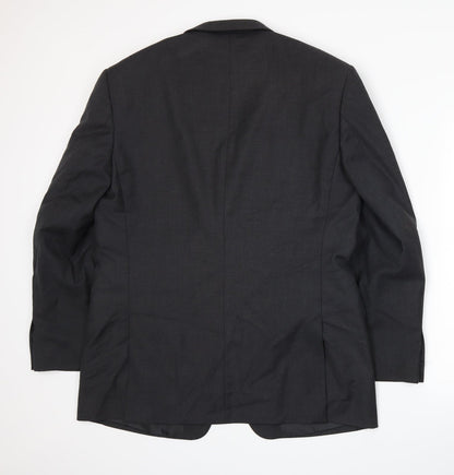 Mens UK Size L Karl Jackson Regular Grey Suit Jacket