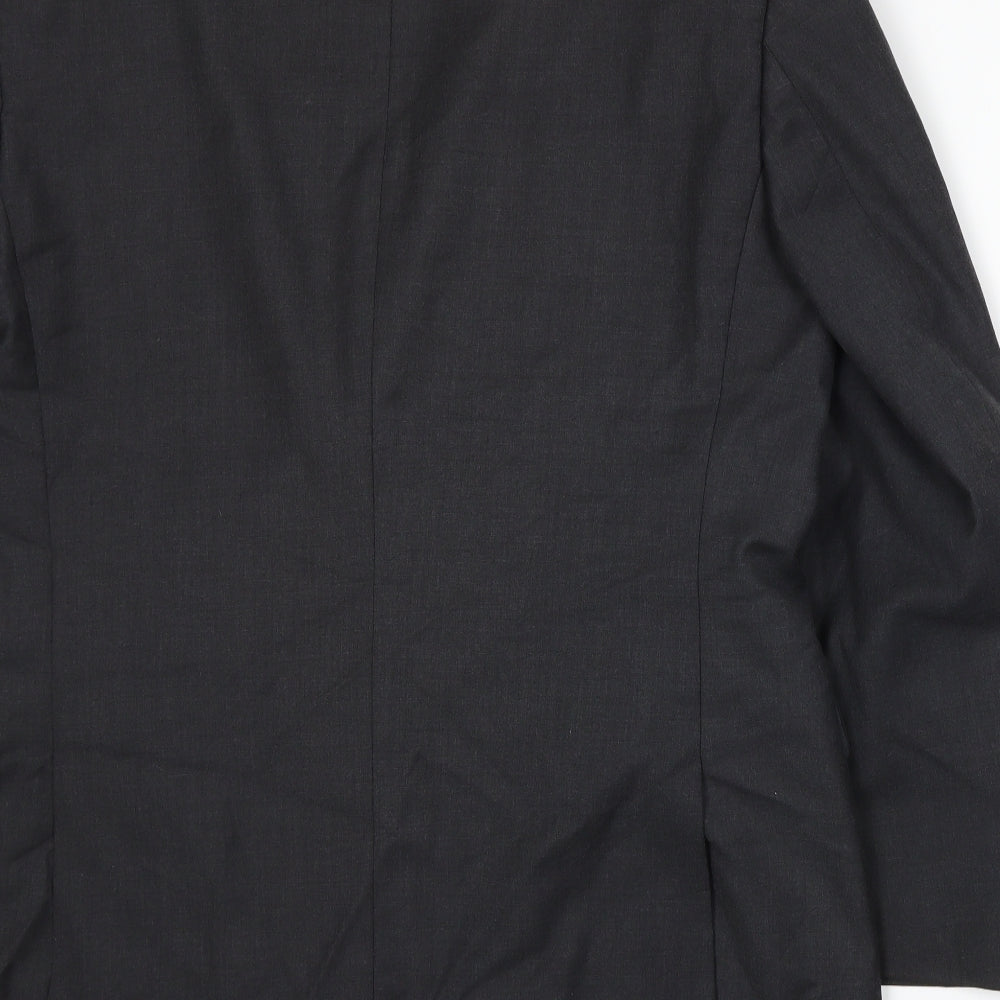 Mens UK Size L Karl Jackson Regular Grey Suit Jacket