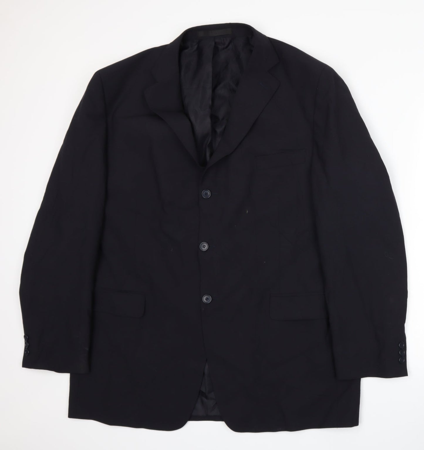 Mens UK Size XL Marks and Spencer Regular Blue Suit Jacket