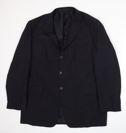 Mens UK Size XL Marks and Spencer Regular Blue Suit Jacket