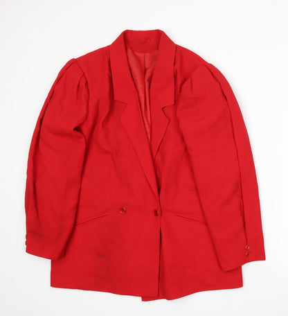 Principles` Womens Red   Jacket Suit Jacket Size 14