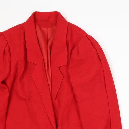 Principles` Womens Red   Jacket Suit Jacket Size 14