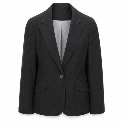 Womens UK Size 12 Debenhams Regular Grey Suit Jacket