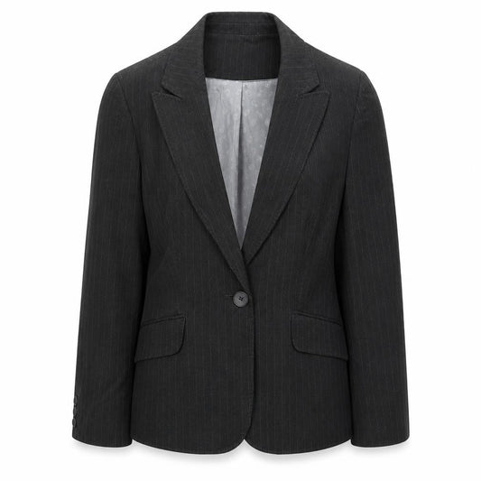 Womens UK Size 12 Debenhams Regular Grey Suit Jacket