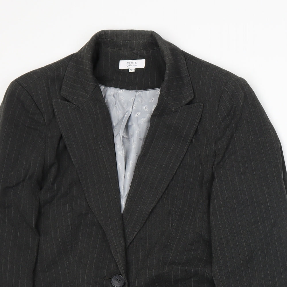 Debenhams Womens Grey   Jacket Suit Jacket Size 12