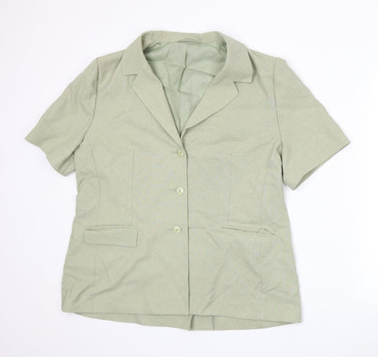 Berkertex Womens Green   Jacket Suit Jacket Size 18