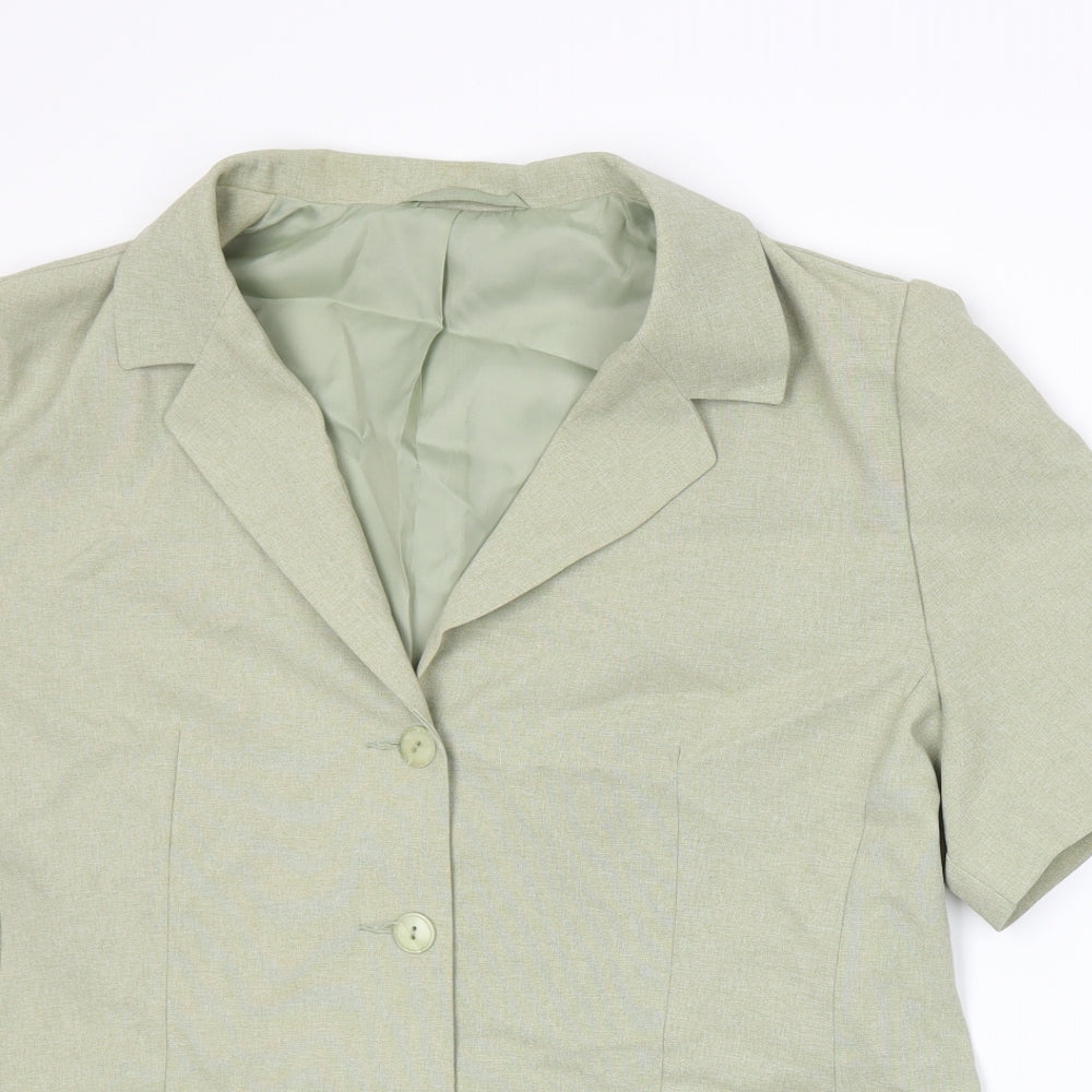 Berkertex Womens Green   Jacket Suit Jacket Size 18