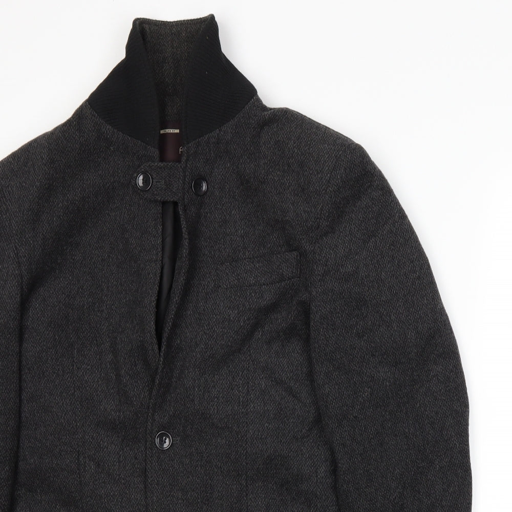 Mens UK Size S Focus Grey Jacket