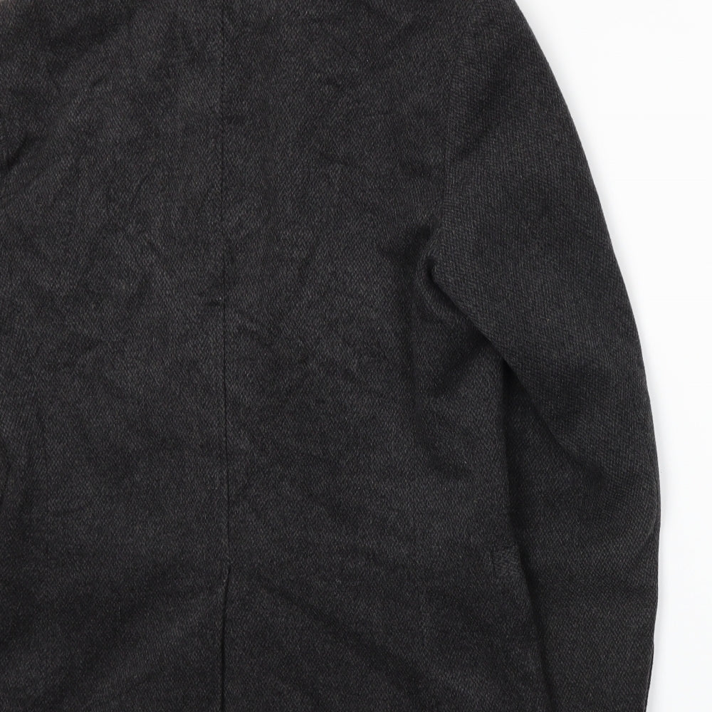Mens UK Size S Focus Grey Jacket