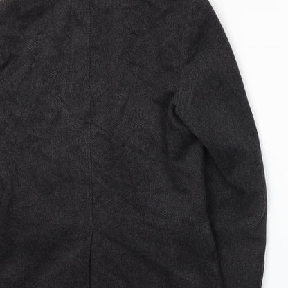 Mens UK Size S Focus Grey Jacket