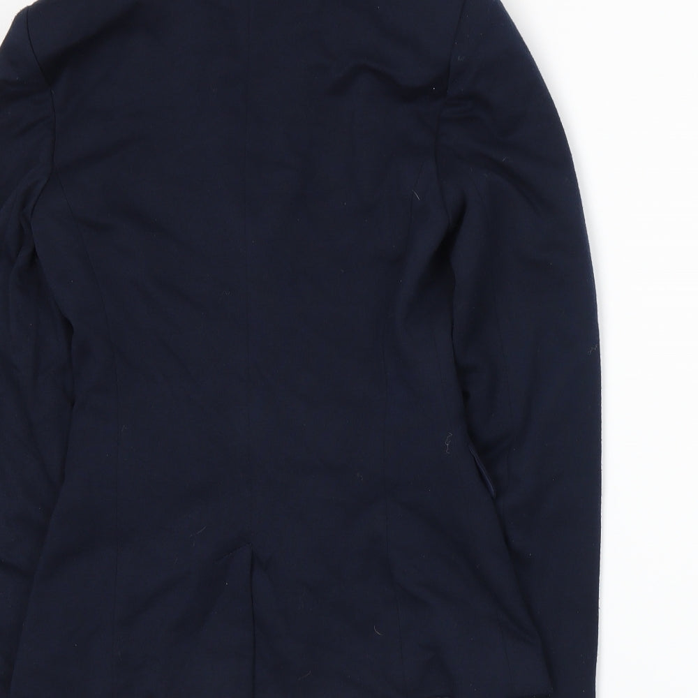 Pretty Girl Womens Blue   Jacket Suit Jacket Size XS