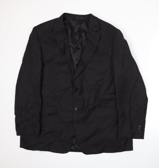 Mens UK Size XL Brook Taverner Regular Grey Suit Jacket