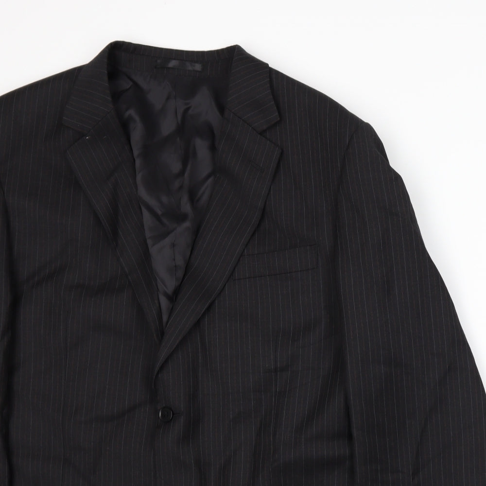 Mens UK Size XL Brook Taverner Regular Grey Suit Jacket