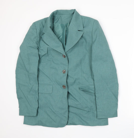 BHS Womens Green   Jacket Suit Jacket Size 12
