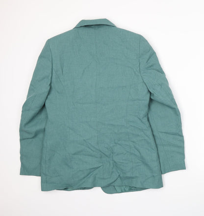 BHS Womens Green   Jacket Suit Jacket Size 12