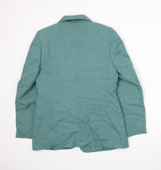 BHS Womens Green   Jacket Suit Jacket Size 12